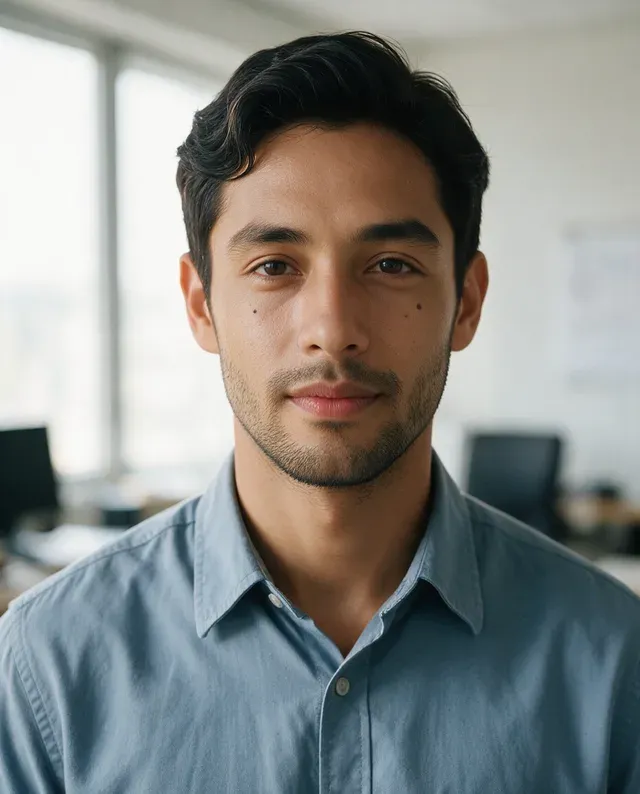 Mateo, a Hispanic presenter based in the United States